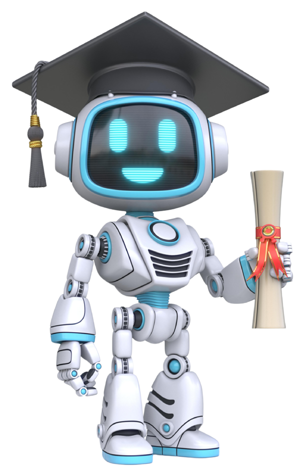 Robot with a diploma