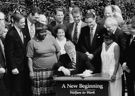 The Welfare Reform of 1996